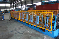 Manual Decoiler Roll Forming Machine For Purlin C Z Type One Side Chain