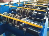 Color Steel 30KW Floor Metal Deck Roll Forming Machine With Clinch System