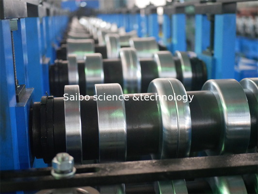 Gear Box Drive Guard Rail Forming Machine 3.5mm For Highway Saft