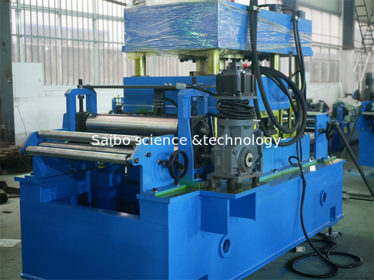 Gear Box Drive Guard Rail Forming Machine 3.5mm For Highway Saft