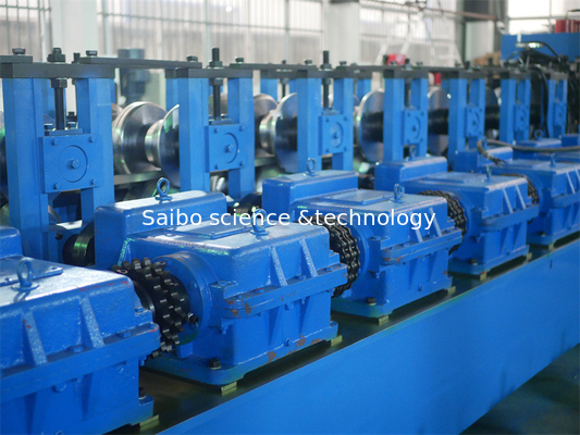 Gear Box Drive Guard Rail Forming Machine 3.5mm For Highway Saft