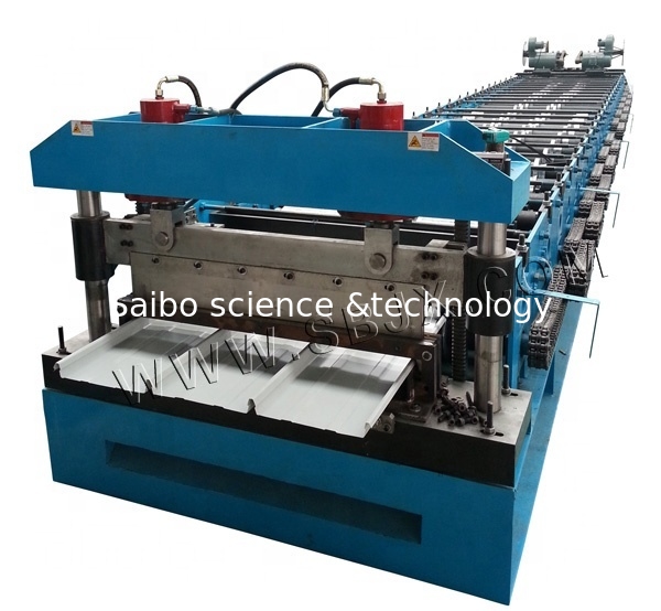3kw Power Roof Panel Forming Machine 3kw With PLC Control System 20m/Min